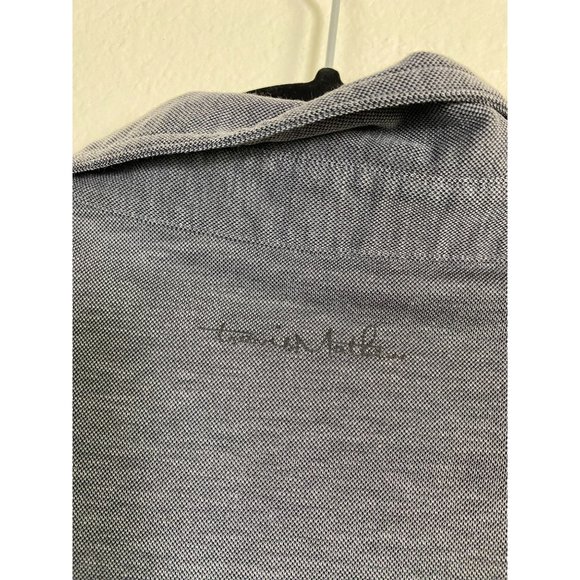 Travis Mathew Gray Polo Shirt Men size XXL Golf Performance Neutral Classic - Picture 8 of 16